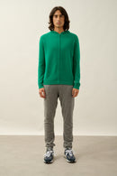 Gilet Zippé Capuche - Neurre - Menthe