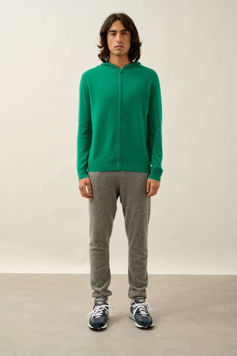 Gilet Zippé Capuche - Neurre - Menthe