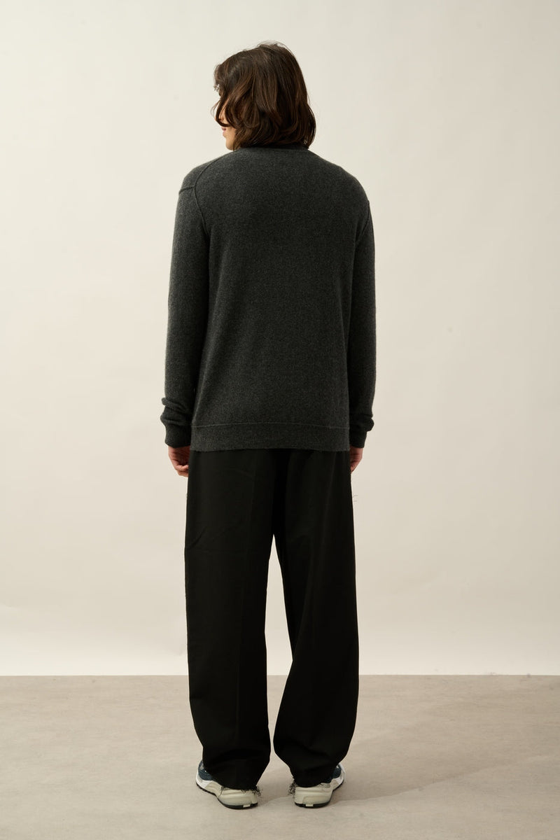 Pull Camionneur - Candice - Carbone Chiné