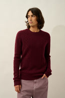 Pull Col Rond 4 Fils - Thurid - Mûre