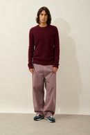 Pull Col Rond 4 Fils - Thurid - Mûre