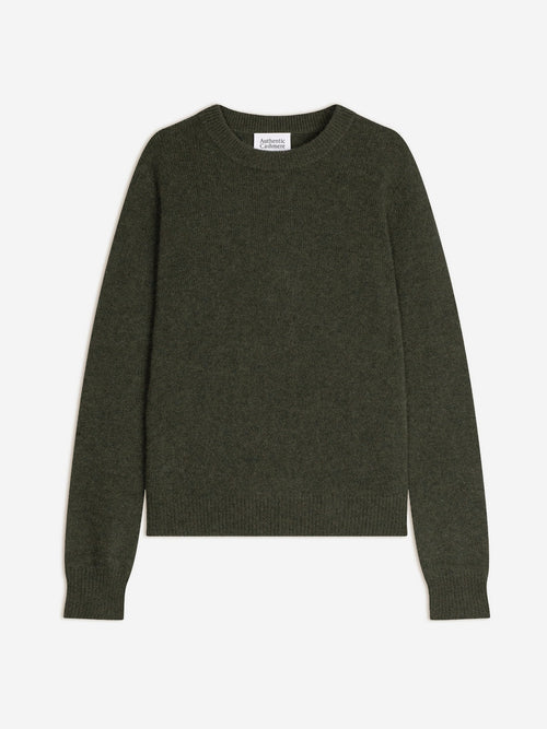 Pull Col Rond 4 Fils - Lexini - Vert