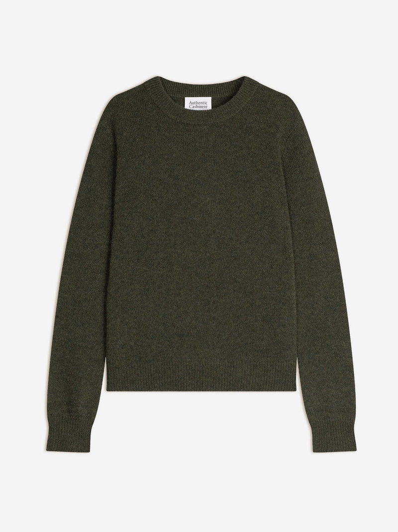 Pull Col Rond 4 Fils - Lexini - Vert