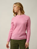 Pull Col Montant Boutons Poignets Assia - Dragée