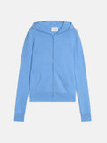 Gilet Zippé Capuche Colombis - Baby Blue - Femme