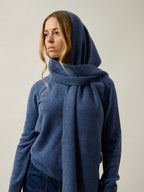 Écharpe Sky - Bleu Denim