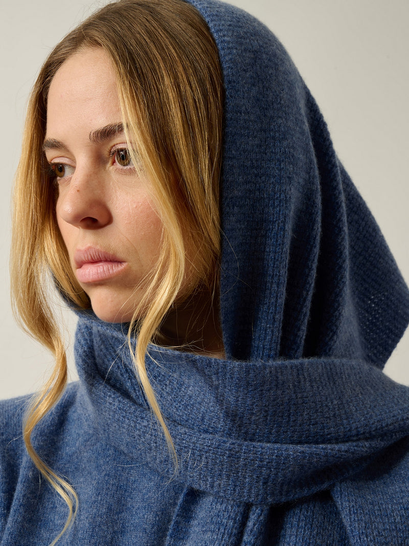 Écharpe Sky - Bleu Denim