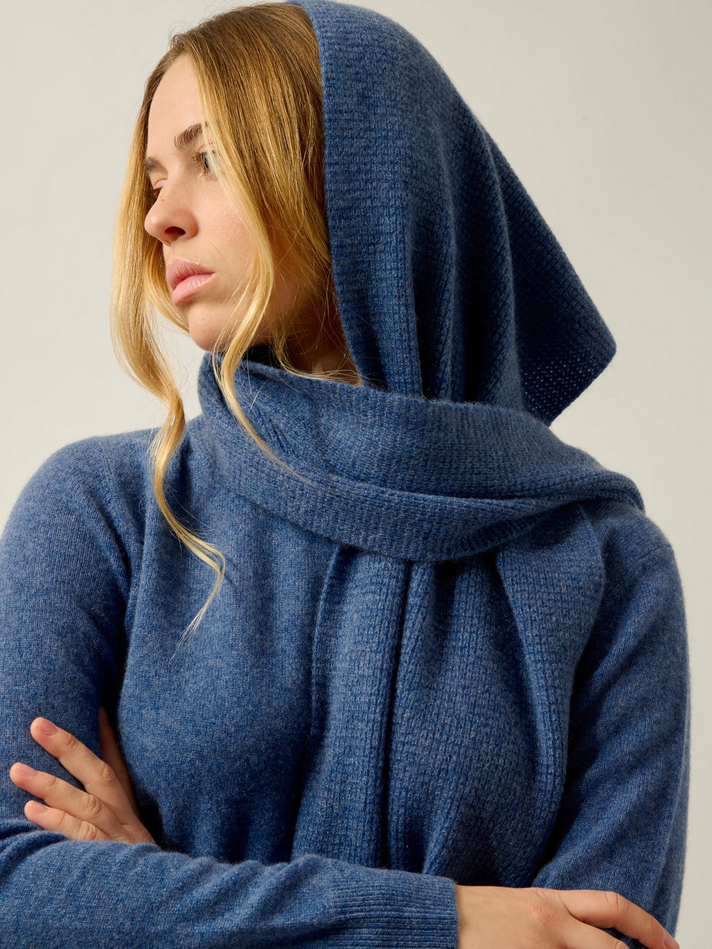 Écharpe Sky - Bleu Denim