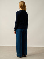 Pull Col Rond Imelda - Navy