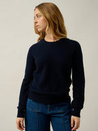 Pull Col Rond Imelda - Navy