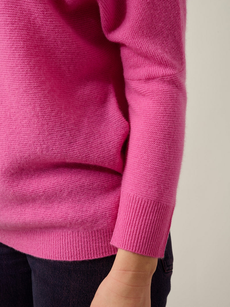 Pull Col Rond Sigrid - Rose