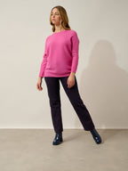 Pull Col Rond Sigrid - Rose