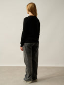 Pull Col Rond Vaiana - Noir