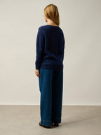 Pull Col Rond Karin - Bleu Nuit