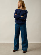 Pull Col Rond Karin - Bleu Nuit