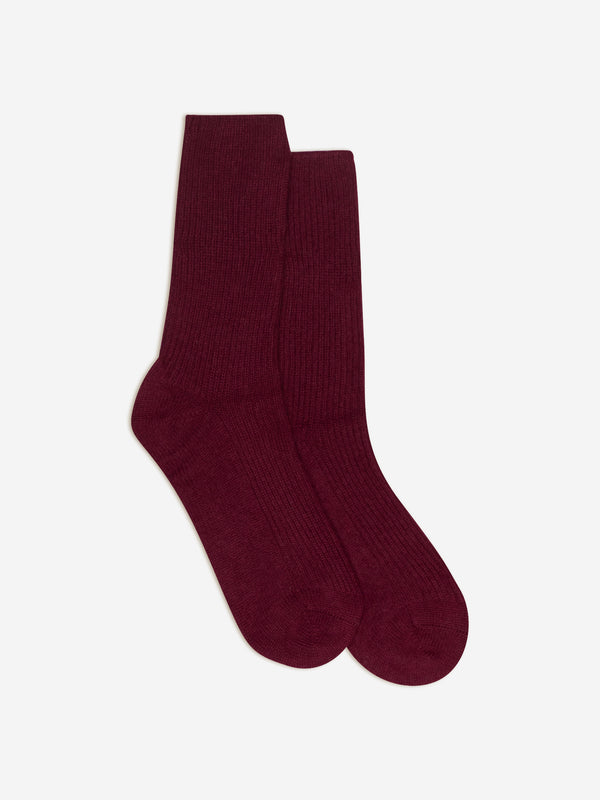 Chaussettes 4 Fils Chewila - Bordeaux - Acc