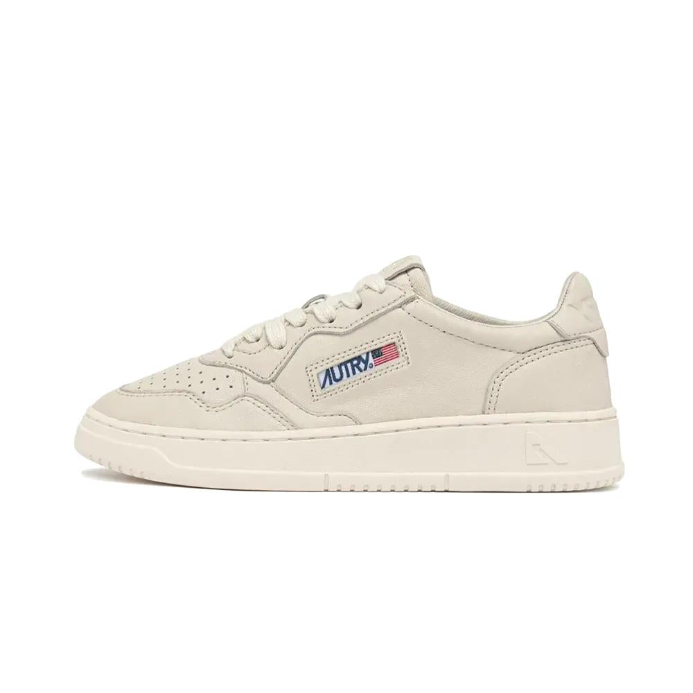 Medalist Low Leather Nappa Winter White