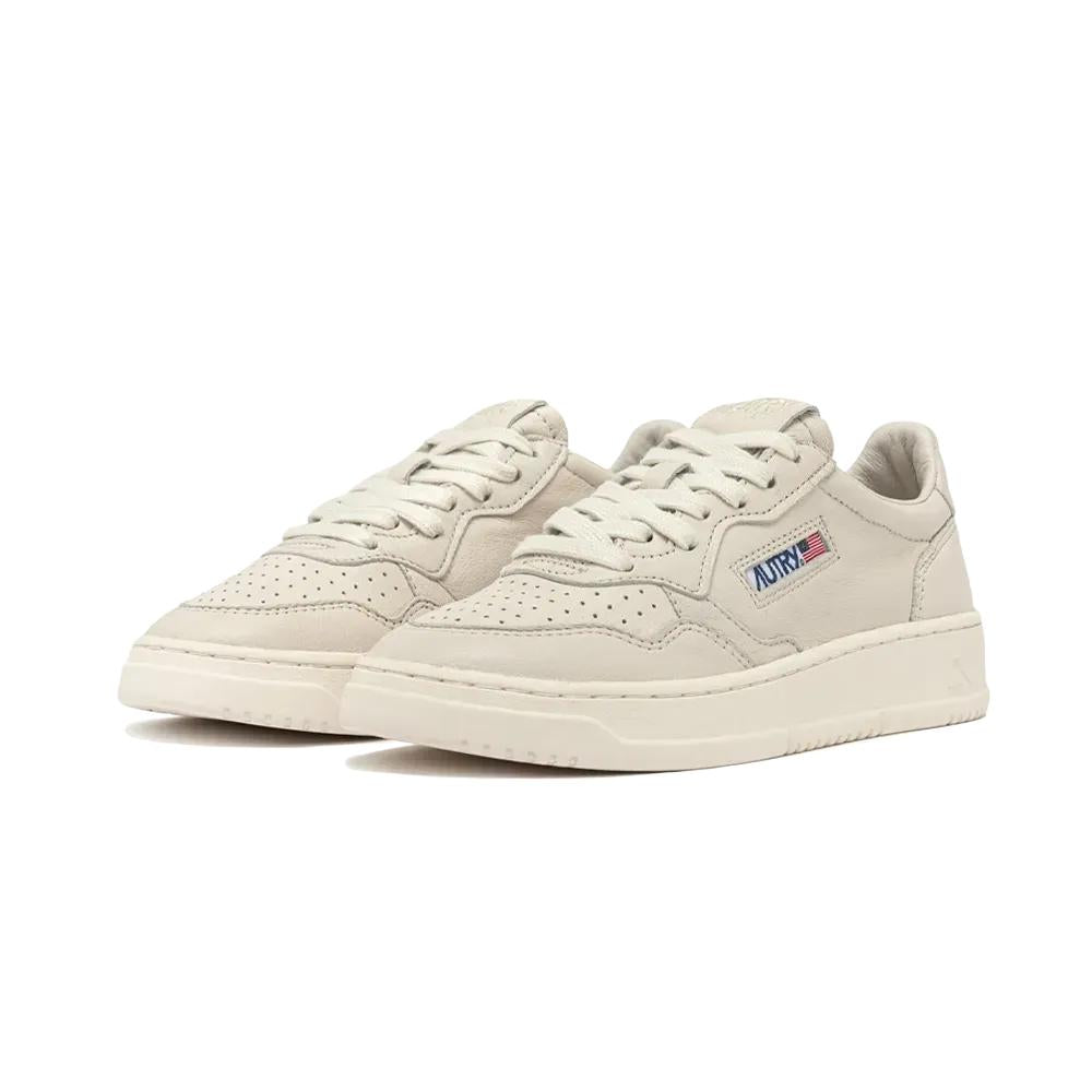 Medalist Low Leather Nappa Winter White