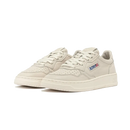 Sneakers Medalist Low Leather Nappa Winter White - Blanc Hiver