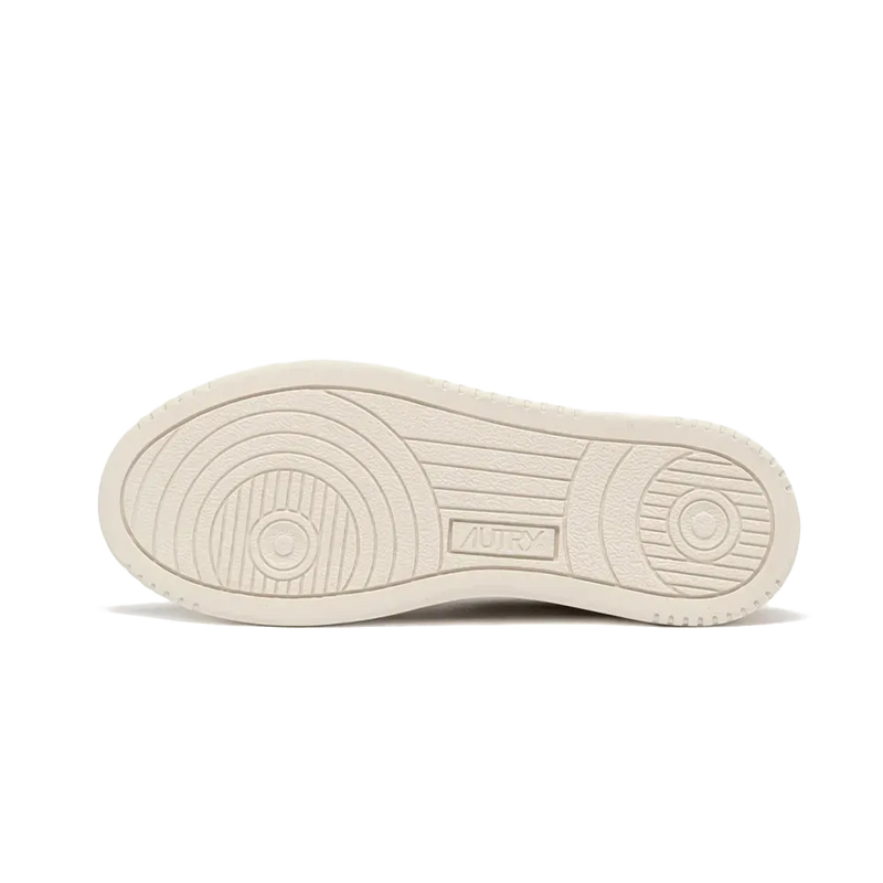 Sneakers Medalist Low Leather Nappa Winter White - Blanc Hiver