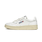 Medalist Low Leather White Cream