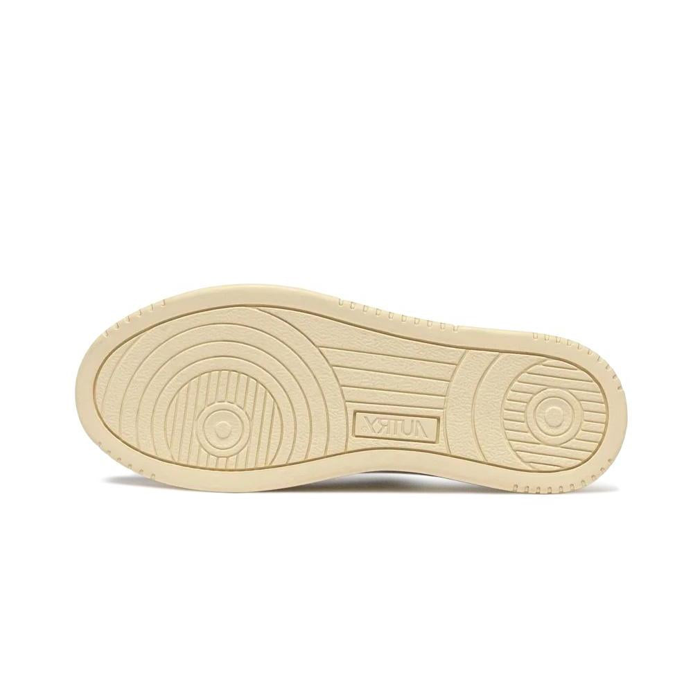 Medalist Low Man Leather White Deep Claret