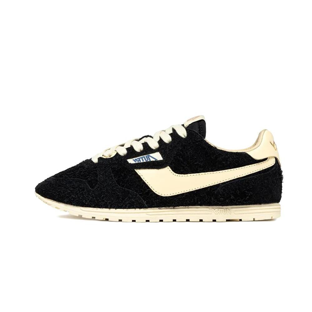 Windspin Low Women's Black Rutabaga Suede and Leather
