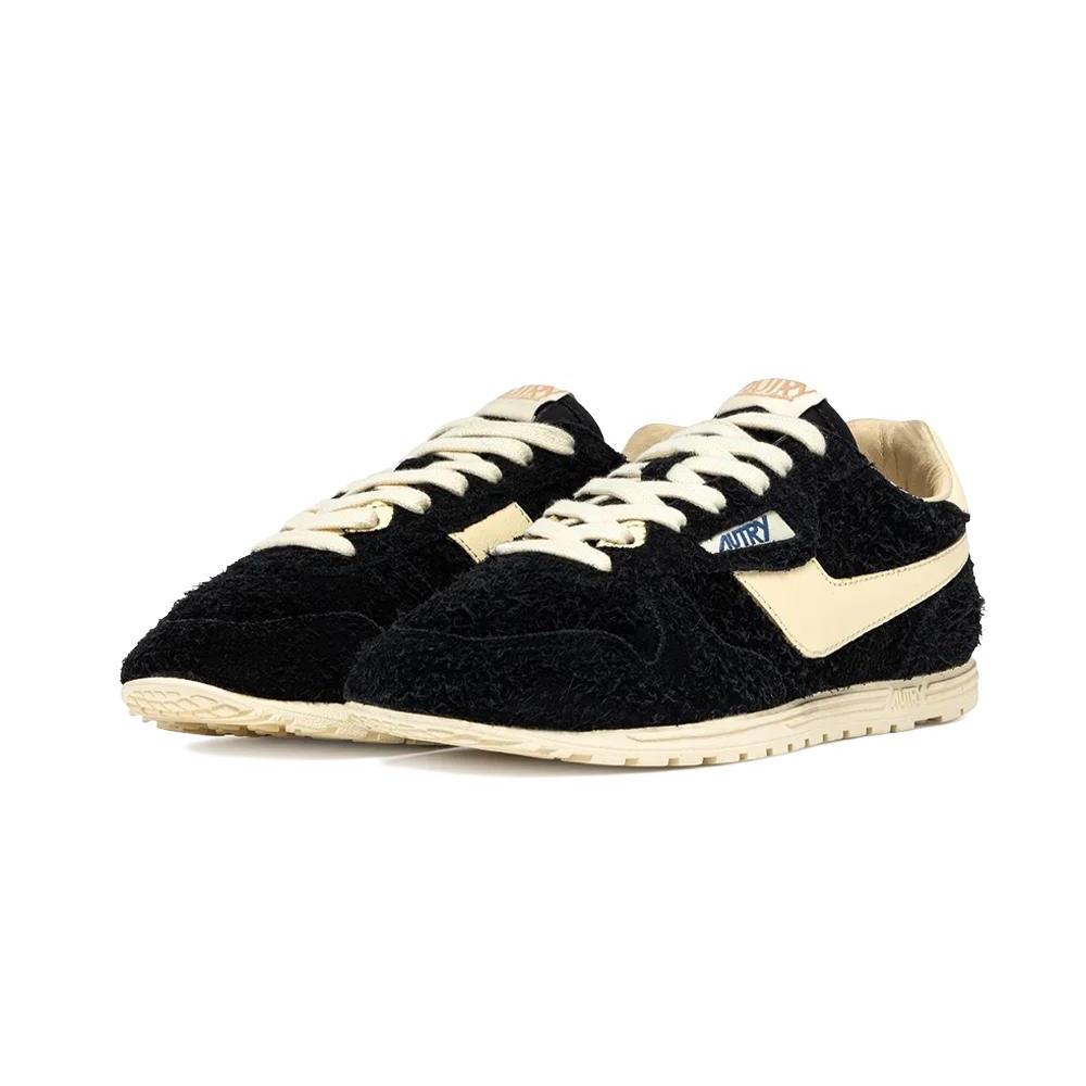 Windspin Low Women's Black Rutabaga Suede and Leather