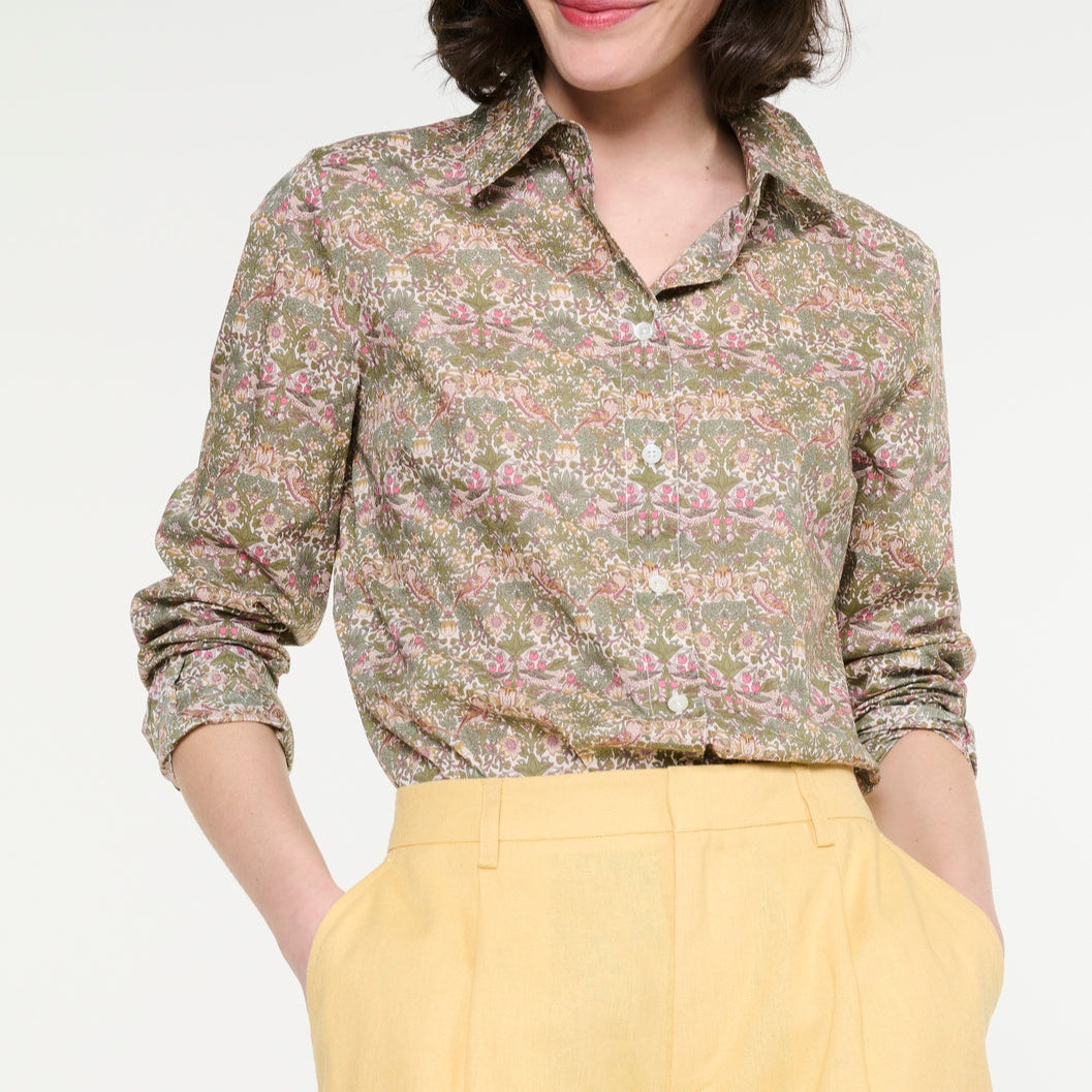 Chemise Manches Longues - Romarin - Femme