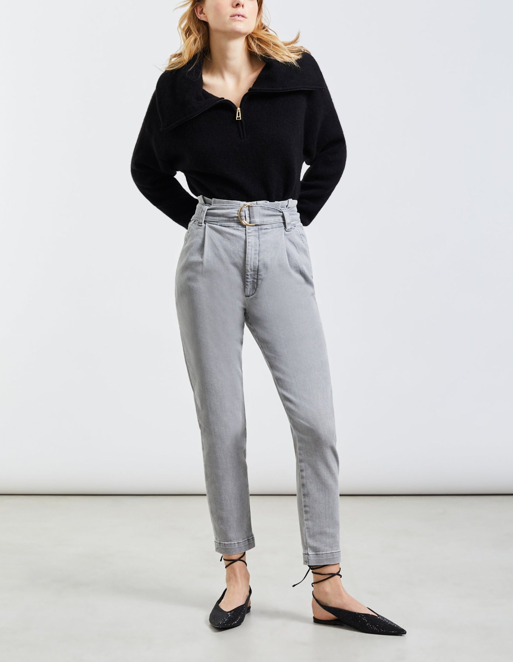 Pantalon Cigarette Ava - Denim G-639 - Femme