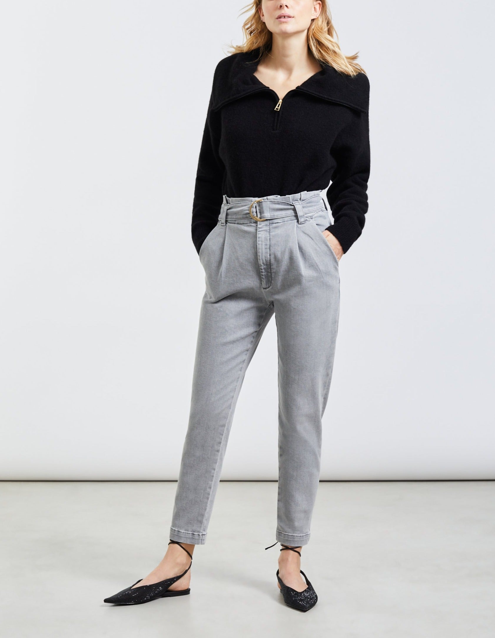 Pantalon Cigarette Ava - Denim G-639 - Femme