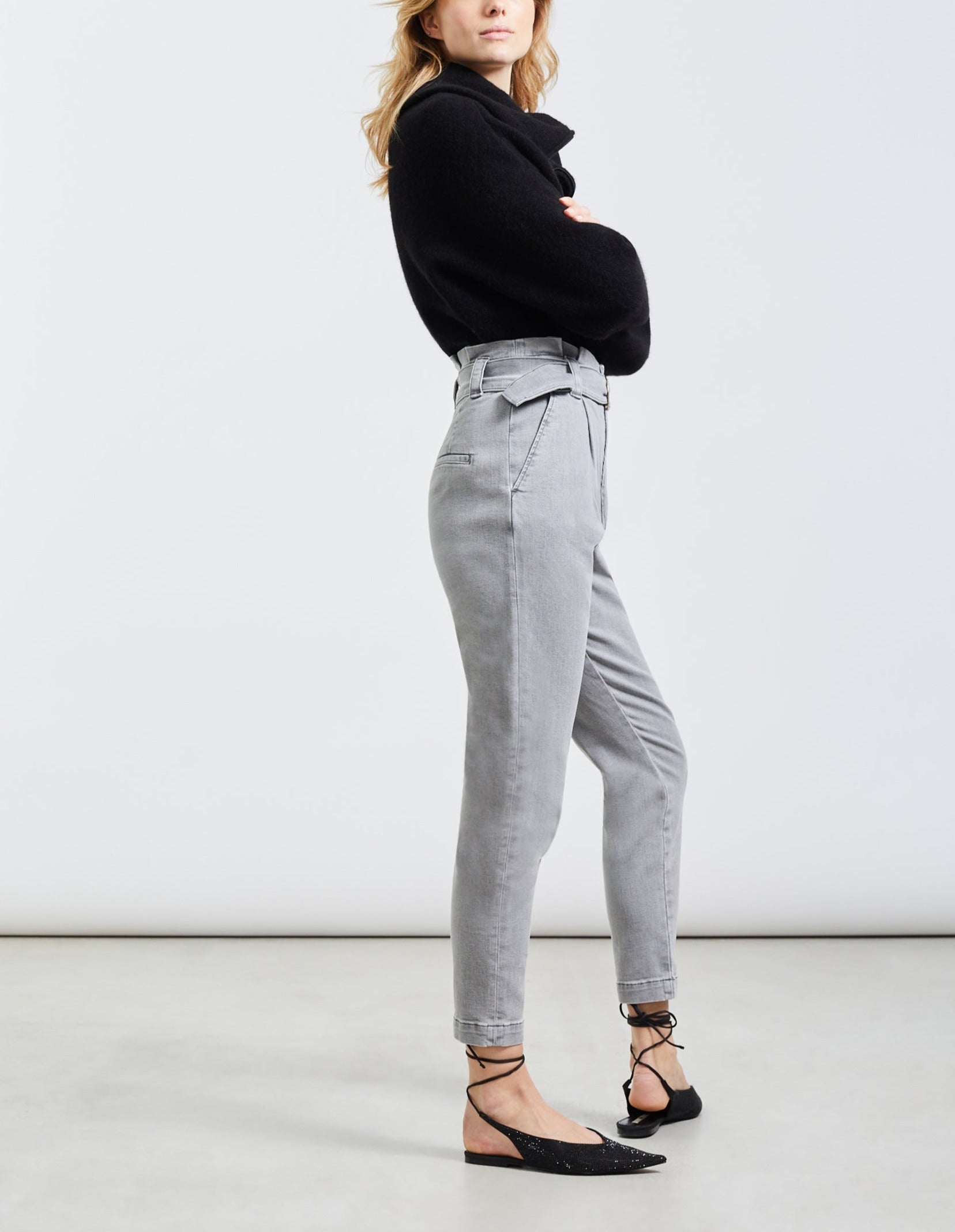 Pantalon Cigarette Ava - Denim G-639 - Femme