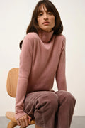 Jersey Cuello Vuelto - Ava - Palo de Rosa