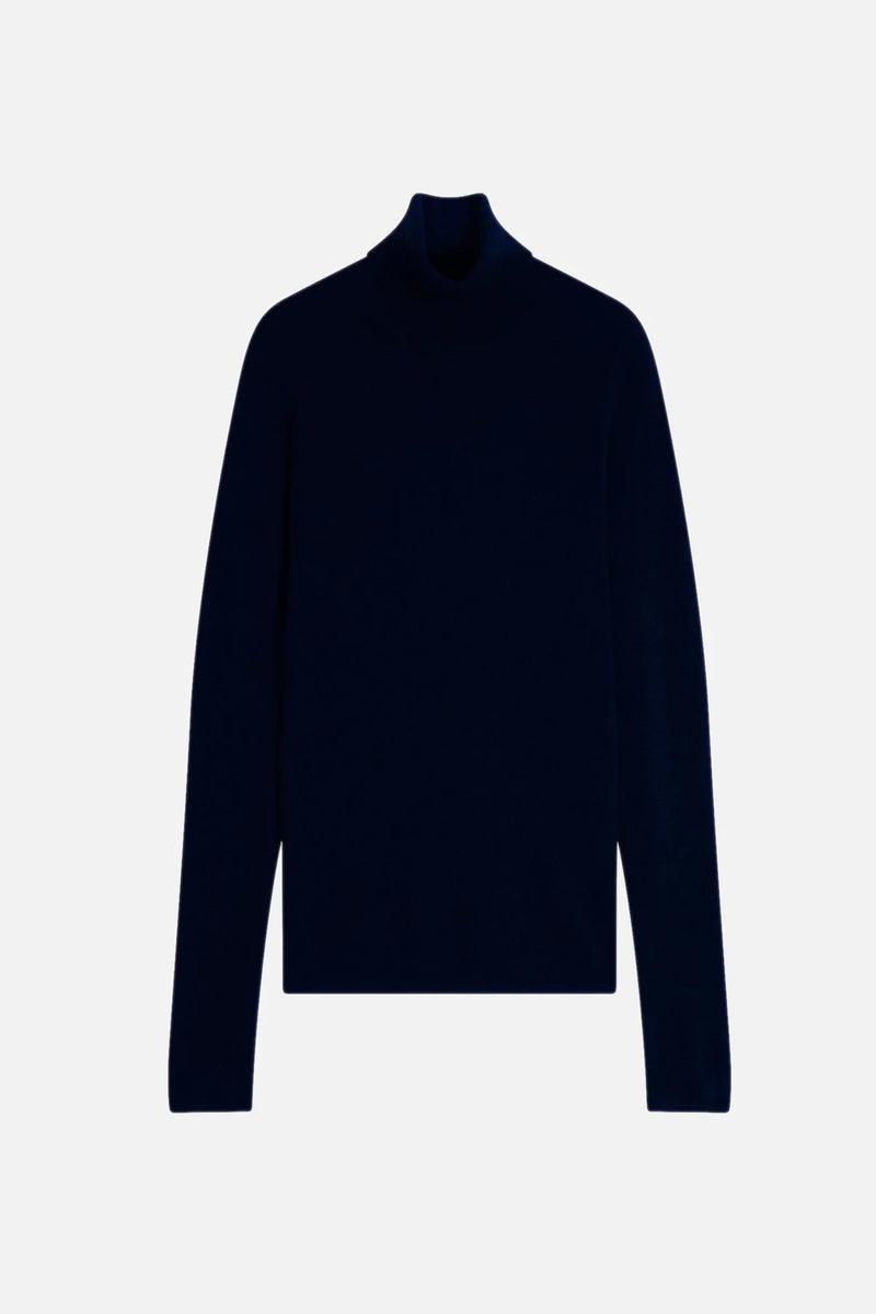 Pull Col Roulé - Ava - Navy