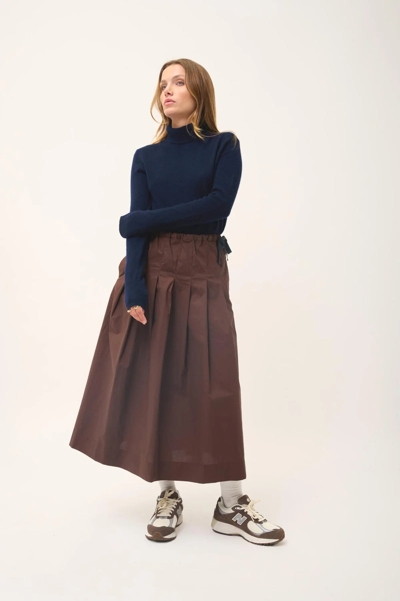 Pull Col Roulé - Ava - Navy