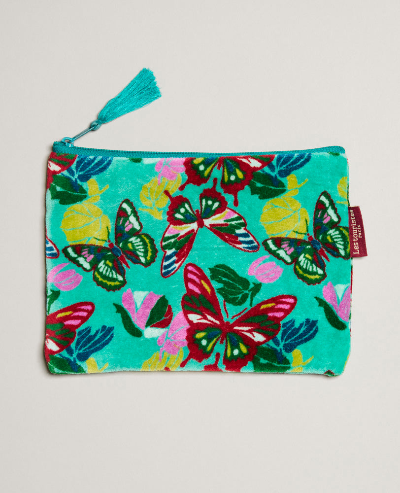 Medium Pouch Velvet - Holy bisquay