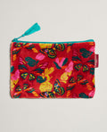 Medium Pouch Velvet - Holy red clay