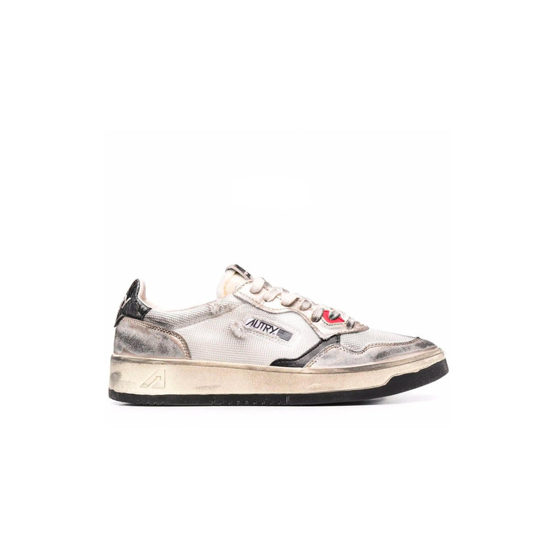 Autry Super Vintage Low White Silver
