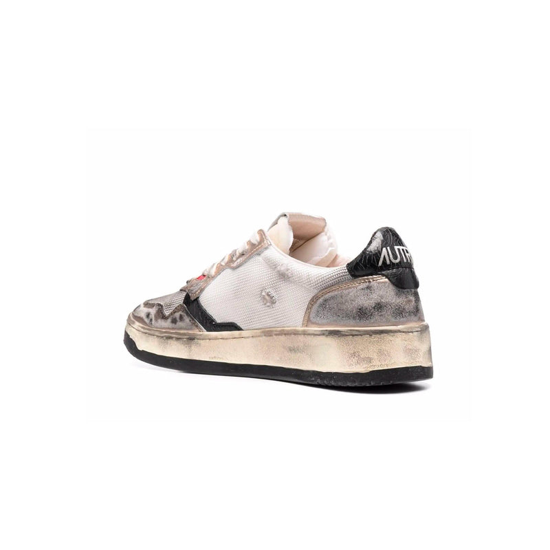 Autry Super Vintage Low White Silver