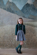 Blusa Edna evergreen - Selección Soor Ploom disponible en amaetc.com, concept store ecológico para niños