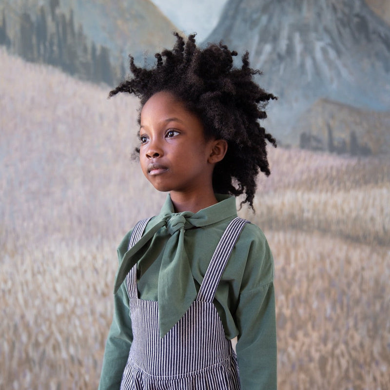 Salopette Imogen engineer stripe - Sélection Soor Ploom à retrouver sur amaetc.com, concept store eco friendly pour enfants