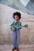 Salopette Imogen engineer stripe - Sélection Soor Ploom à retrouver sur amaetc.com, concept store eco friendly pour enfants