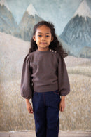 Jersey mineral Agnes de lana merino - Selección Soor Ploom disponible en amaetc.com, concept store ecológico para niños