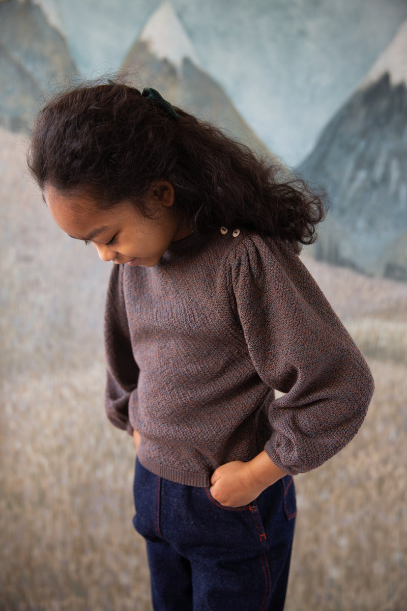 Jersey mineral Agnes de lana merino - Selección Soor Ploom disponible en amaetc.com, concept store ecológico para niños