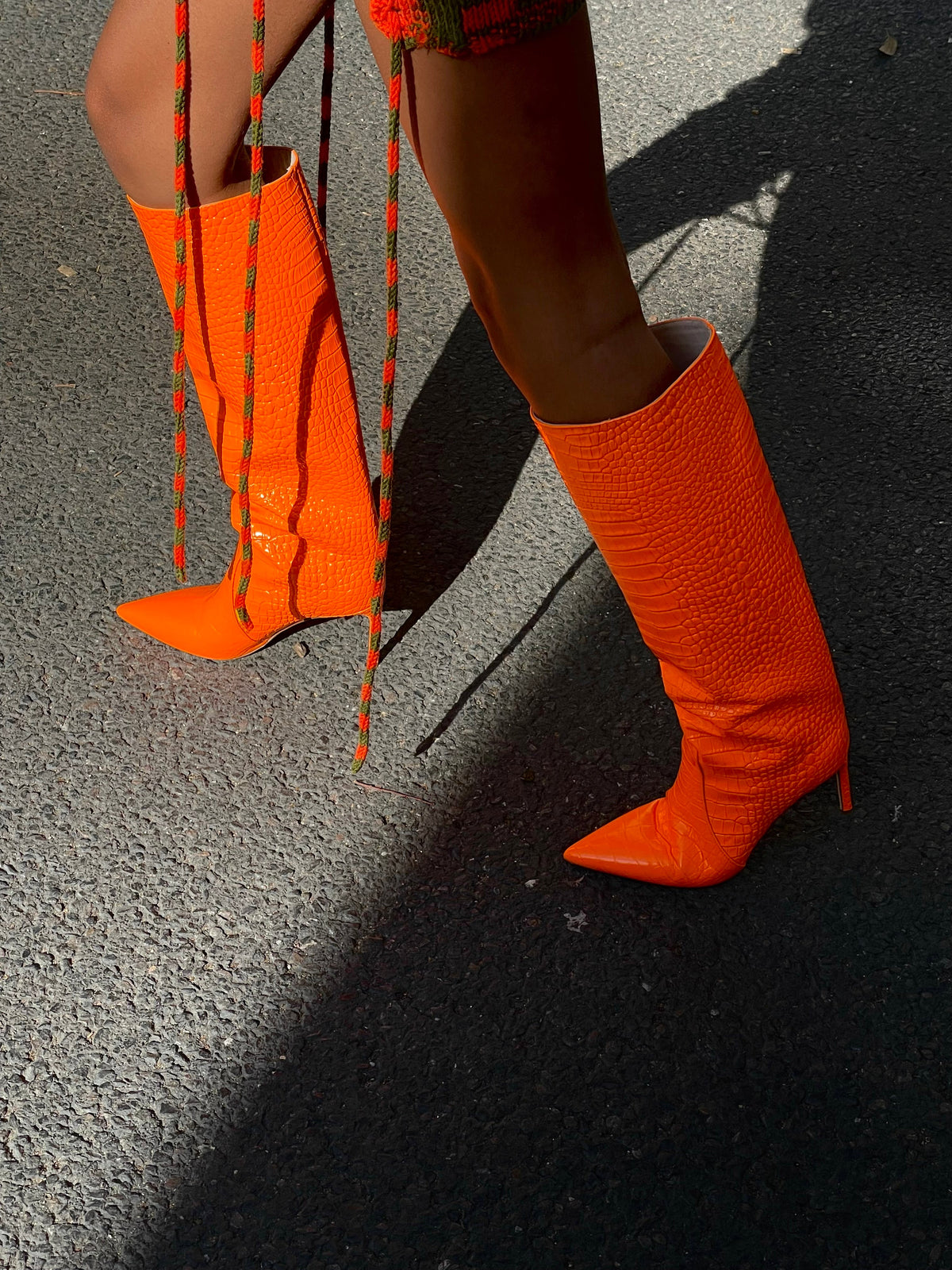 Bottes Josefine - Orange Fluo - Femme