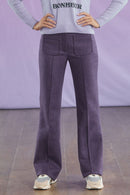 Pantalon Enchanteur En Laine Myrtille - Bordeaux