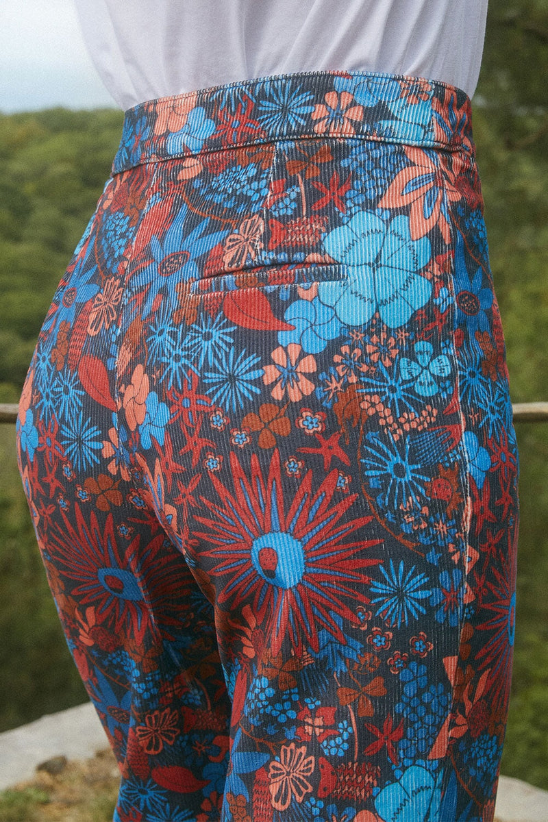 Morphée Pantalón Velvet Clover - Azul