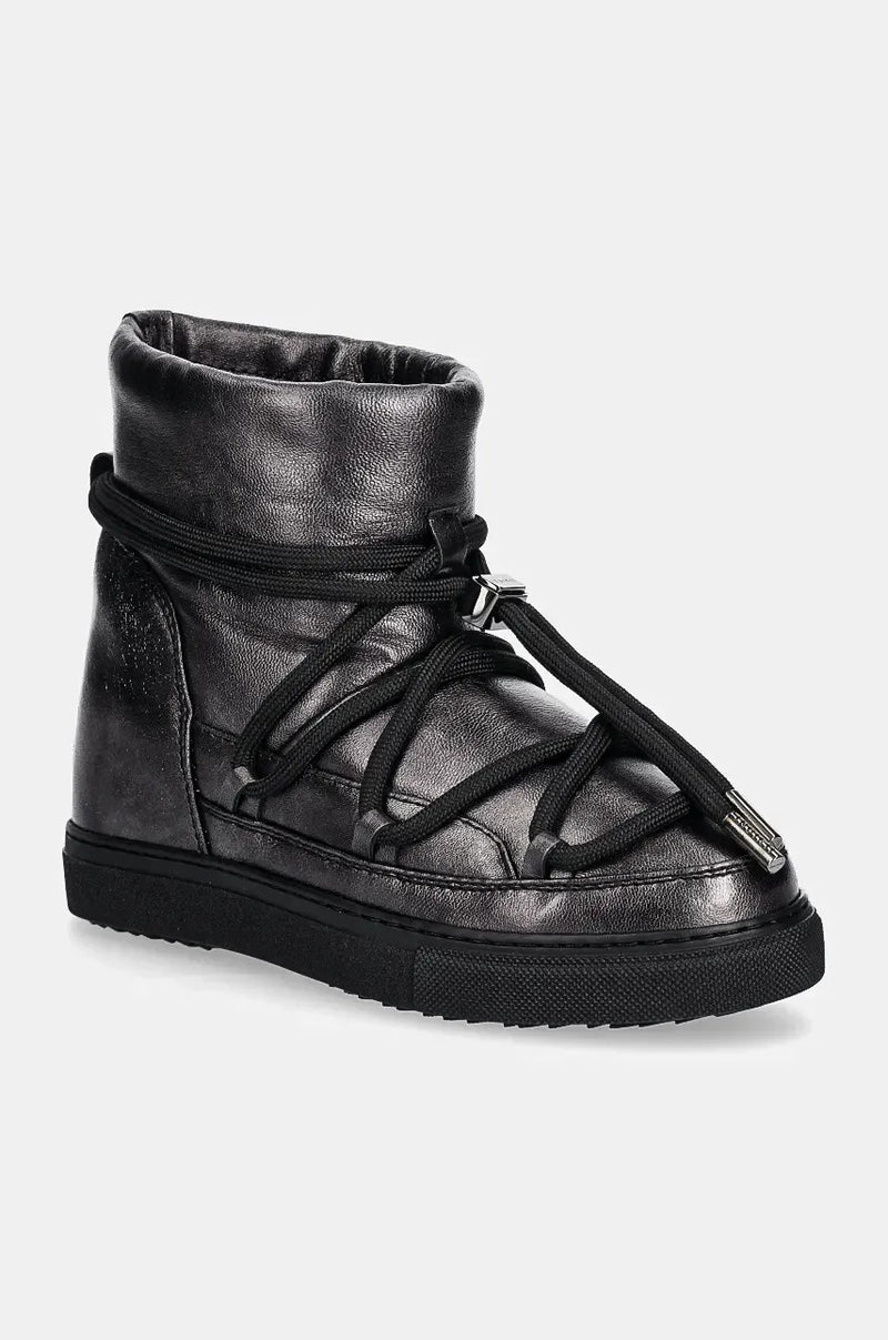 Bottes Full Leather Metallic - Black