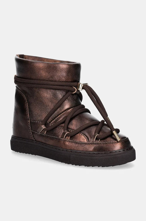 Bottes Full Leather Metallic - Bronze