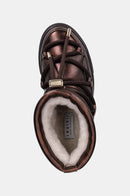 Bottes Full Leather Metallic - Bronze